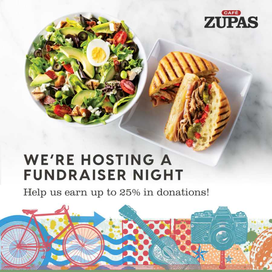 Café Zupas Fundraiser