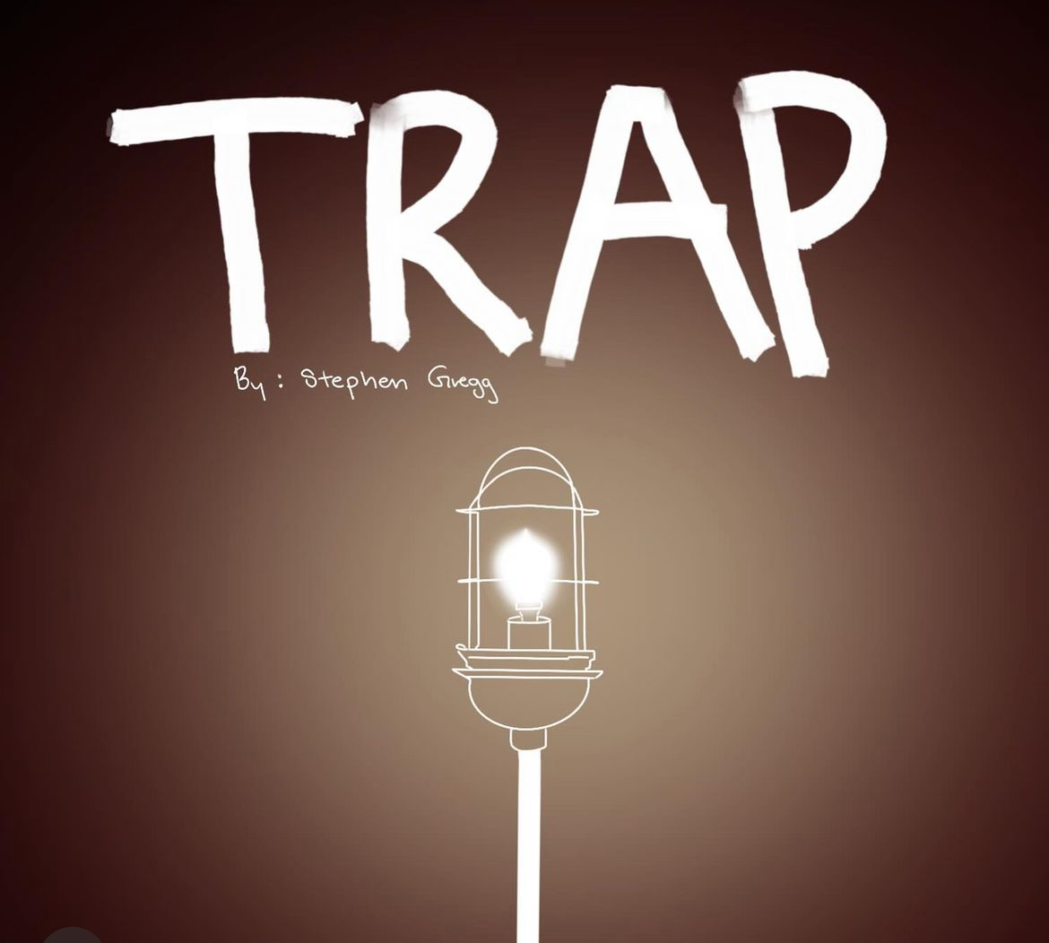 Drama Production Trap poster for Rockys new play. 