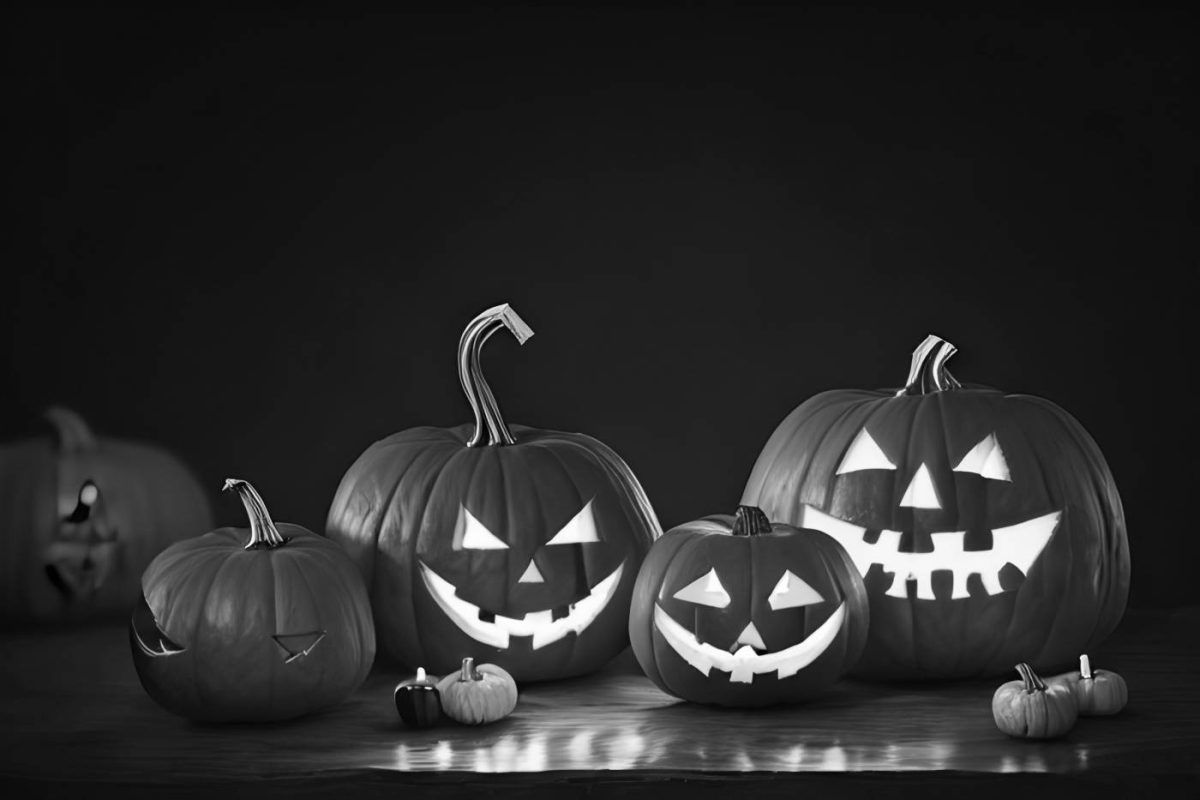 Halloween pumpkins.