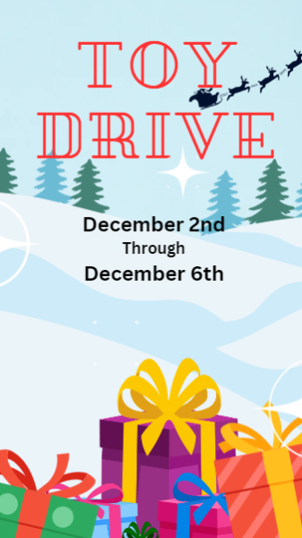 The Rocky Toy Drive is happening until December 6th