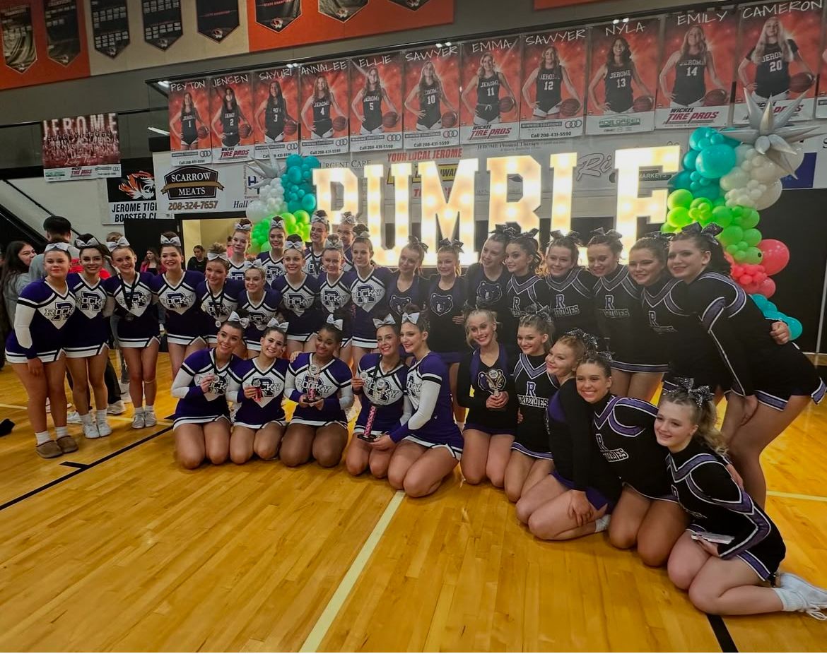 Rocky Cheer team at Rumble in the jungle 