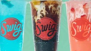 The Variety of Swig Drinks 
