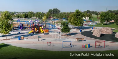 Settlers Park in Meridian Idaho