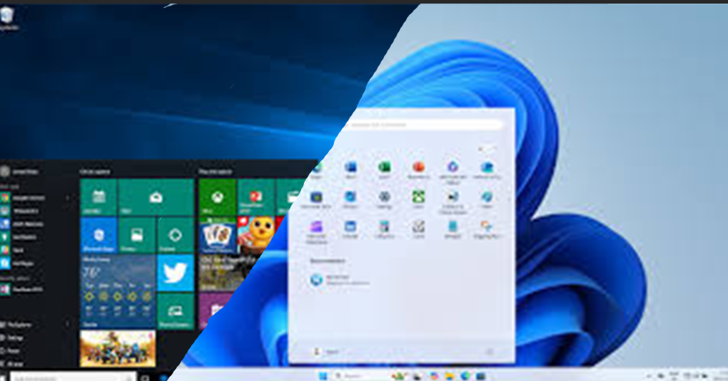 Windows 10 and Windows 11 Default home screen