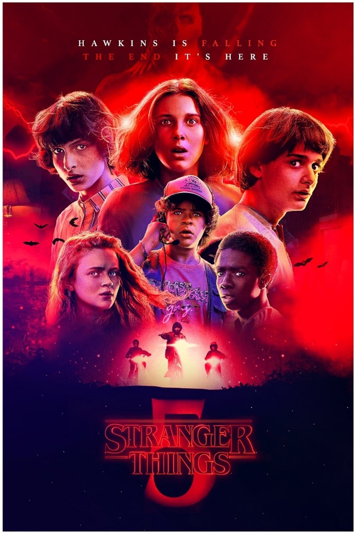 A fan-made Stranger Things Season 5 poster.