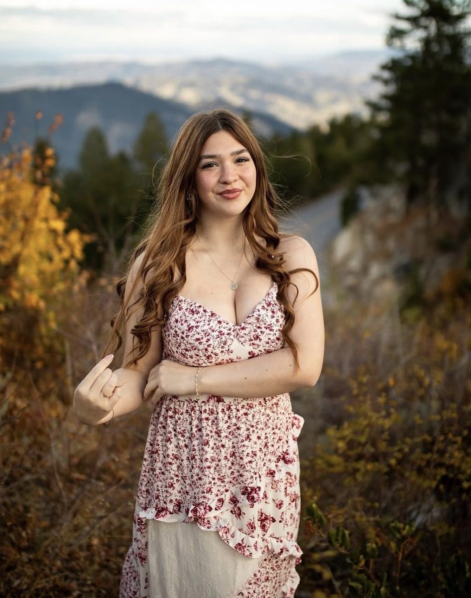 Makenna Zimmer in a collection of senior photos